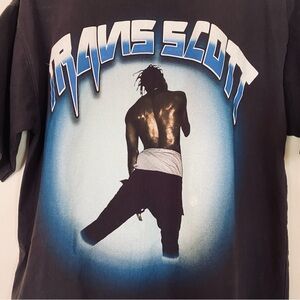 Travis Scott Ultra Rare Marino Morwood Cactus Jack Desert Tee Shirt EUC Black M
